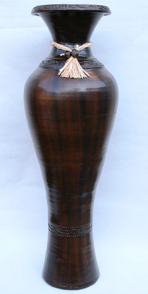 Bodenvase Vase Keramik Amphore riesig 100cm mediterran hangefertigt in Portugal - Bild 4 von 4