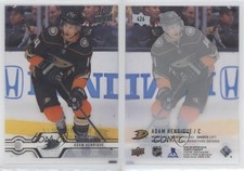 2019-20 Upper Deck Clear Cut Adam Henrique #426