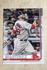 2019 Topps - League Leaders J.D. Martinez #23