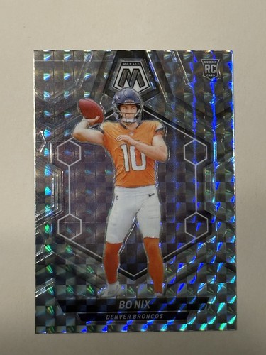 2024 Panini Mosaic Rookies Bo Nix #312 Mosaic Prizm (RC)
