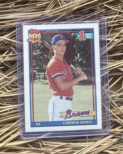 1991 Topps - Chipper Jones #333 (RC)