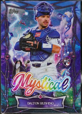 2025 Topps Mystical - Pink Foil Baseball Dalton Rushing #MYS-13 NM