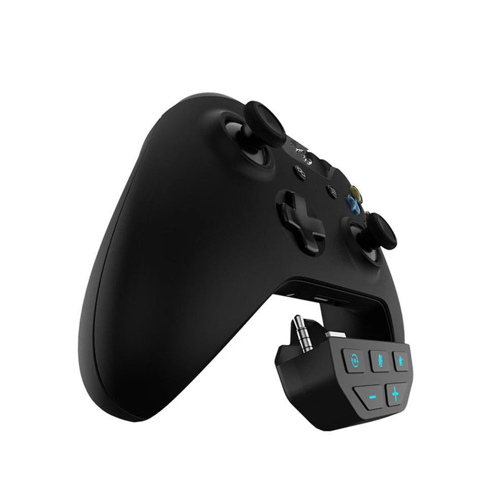 Adaptador de fone de ouvido estéreo ABS Gamepad com conector de áudio de 3,5 mm para controle Xbox One - Imagem 4 de 4