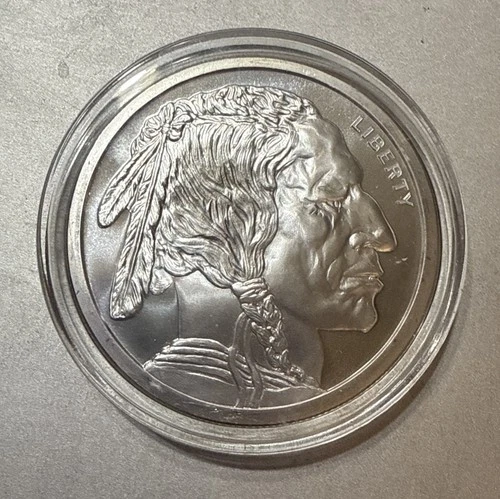 Buffalo & Indian Head Golden State Mint 1oz .999 Fine Silver Round 🪙🔥🔥🔥🪙