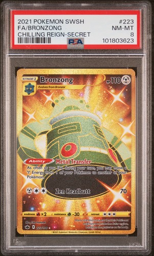 Bronzong graded PSA 8 for sale on eBay