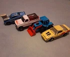 Vintage Matchbox/ Hot Wheels Cars 1970-1988 4car Bundle