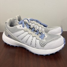 Columbia Women's Size 5.5 Gray Blue Trail Outdoor Shoes BL0109-099