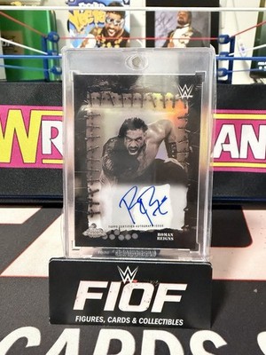 2025 Topps Chrome Cactus Jack Famed Phantom Roman Reigns Autograph  Auto