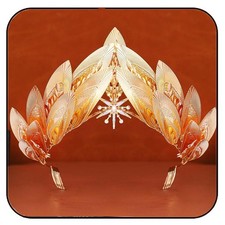 GORTIN Gold Leaf Crown Greek Goddess Headpiece 1 Count Pack of 1 ,