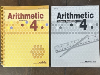 Abeka Arithmetic 4 Answer Key & Test and Speed Drills