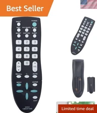 GXCC Ergonomic Remote Replacement for Sanyo TVs – 33 Ft Range, 30 Buttons