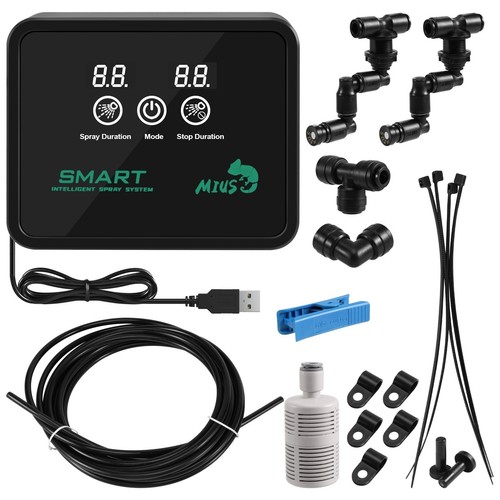 Mist Automatic 2X( Intelligent Automatic Mist System Set Electronic Timer LCD ...