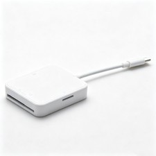 M2/SD/XD/SM Card Reader for iPhone iPad Game Camera SD Card Viewer W/ 4-Slot