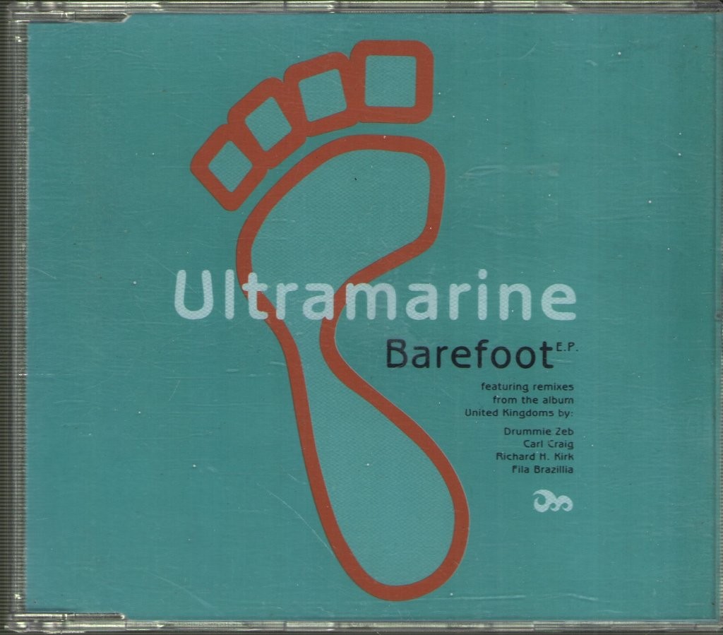 Ultramarine Barefoot E.p. CD UK Blanco Y Negro 1994 NEG67CD
