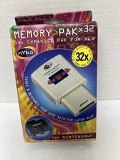 Nintendo 64 Memory Card x32 N64 Nyko Nintendo 64 Untested