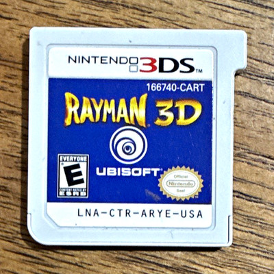 Ubisoft Rayman 3D for Nintendo 3DS, E, NTSC-U/C (US/Canada), Rayman Series