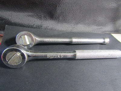 #ad 2 Husky 3 8 Ratchets Round Head Reversal Model # 22201 22202 USA Made $12.99