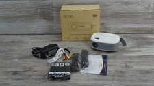 Agreago N1 White Gray HDMI 1080P Portable Projector NIB