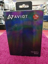 AVIOT TE-BD21J-BK Wireless Earbuds w/ Hybrid Driver, aptX 9.5H Play