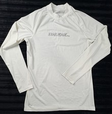 Camisa de Surf Baleaf Para Hombres 2XL Blanca Manga Larga Protección contra Erupciones Top de Natación Playa