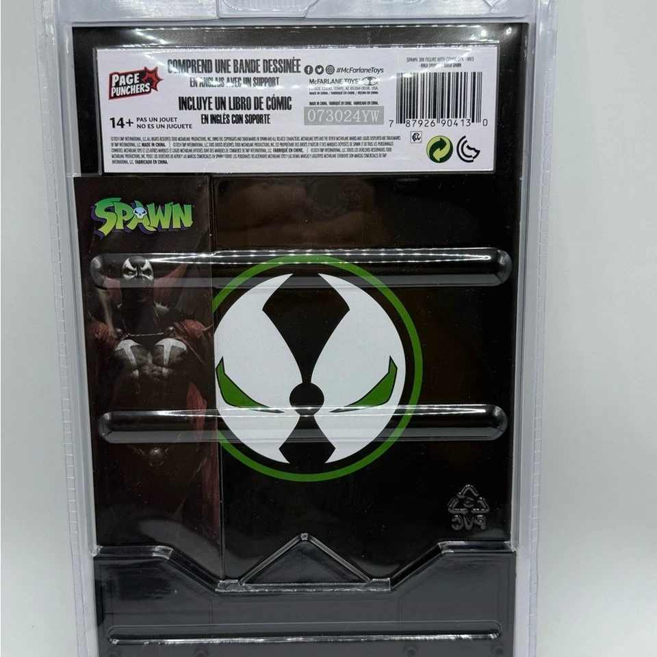 McFarlane Page Punchers Ninja Spawn & Raven Spawn paquete de 2 figuras de acción conjunto nuevo Foto 3 de 4