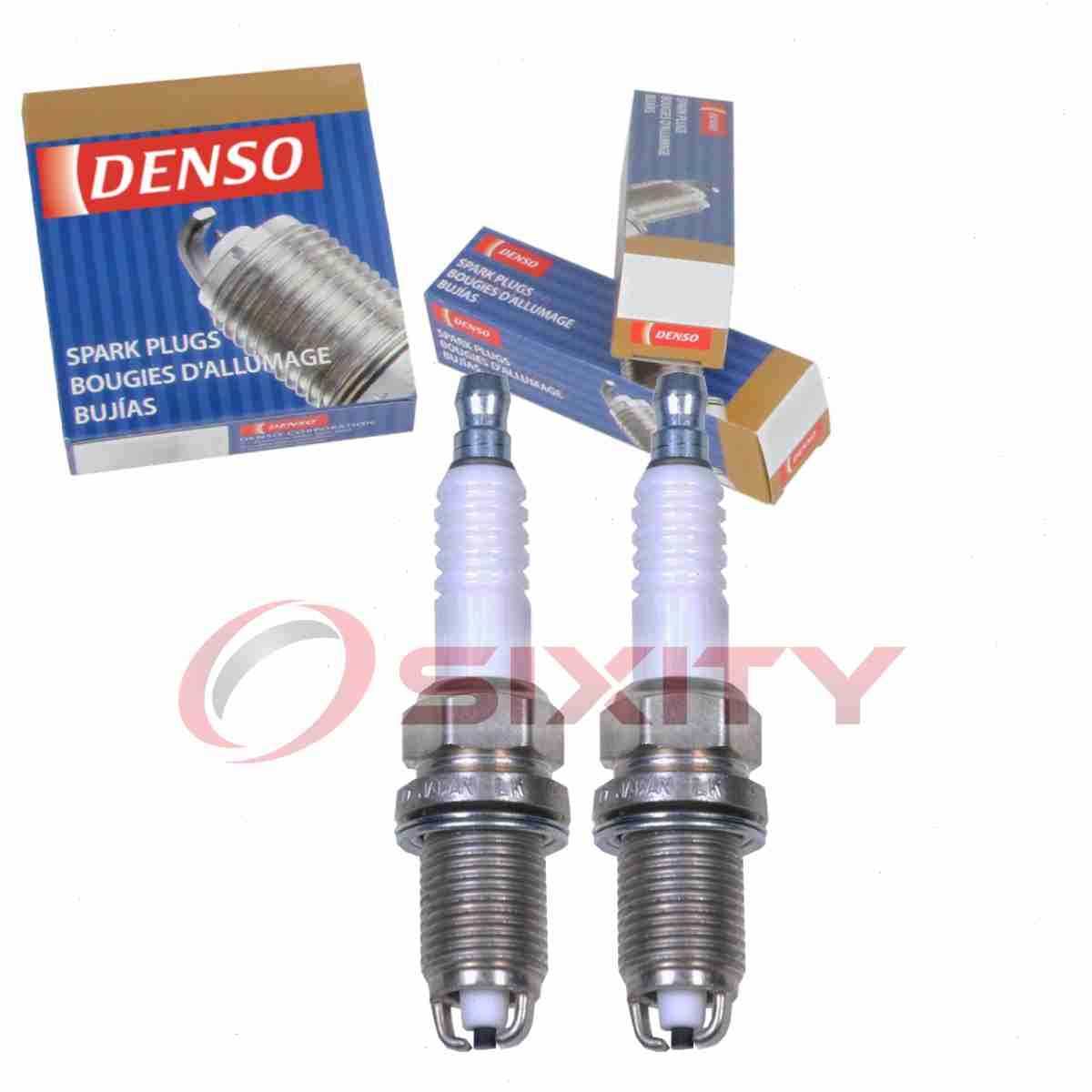 2 pc DENSO 5063 Standard Spark Plugs for K20TXR 999 170 227 90 999 170 210 tr