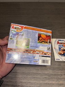 Street Fighter Alpha 3 Sega Dreamcast Original Art And Manual Only NO GAME!!!!