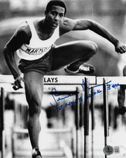 RENALDO NEHEMIAH Signed Autographed 8x10 Photo Beckett BAS COA USA Hurdles 49ers