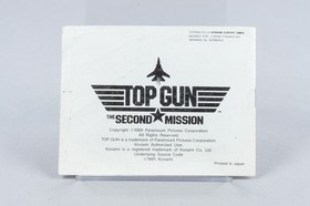 Nintendo NES *Top Gun: The Second Mission* OVP CIB PAL B OG-NOE-1 +