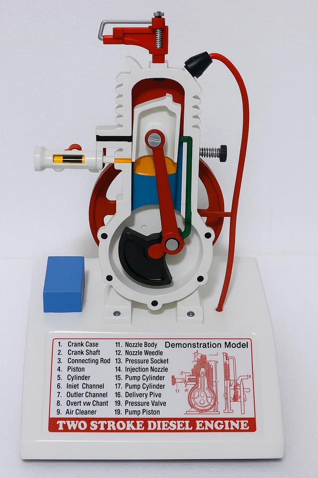 Two Stroke Diesel Engine Demo & Educational Model - Image 2 of 4