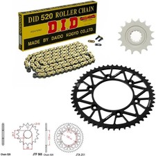WR426 F Chain and Sprocket Kit 520GB Gold Yamaha WR426 F 2001