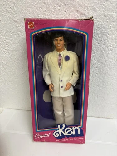 Crystal Ken 1983 Mattel Excellent Condition with box Vintage Original 4898