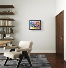 Original Abstract Car Painting Canvas Neo Expressionist Fine Art Decor 11x14 — photo 3