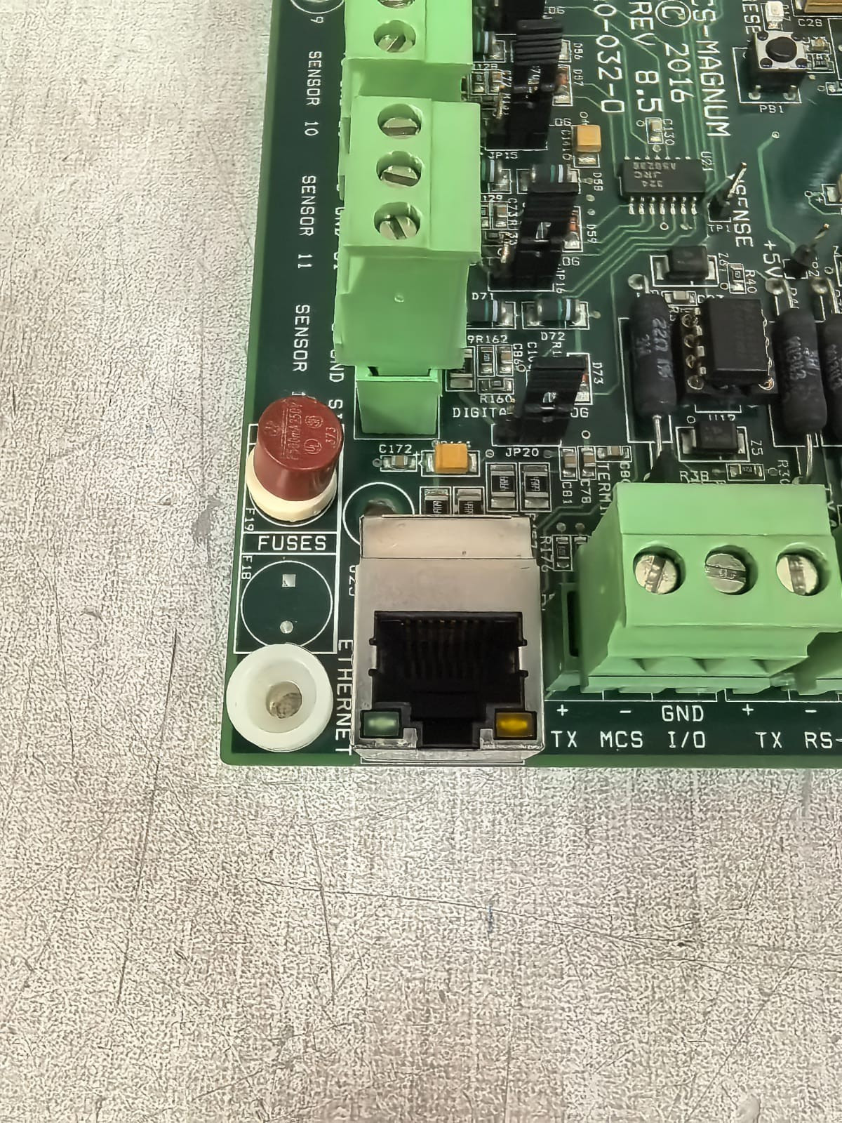 MICRO CONTROL SYSTEMS MCS-MAGNUM 10-032-0 REV:8.5 MICRO CONTROL SYSTEMS MCS-MAGNUM 10-032-0 REV:8.5 CONTROL BOARD 9
