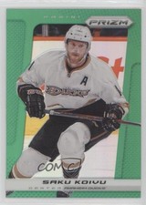 2013-14 Panini Prizm Green Prizm Saku Koivu #114 2d8