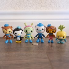 Octonauts Figures Lot of 6 Cpt. Barnacles Dashi Tweak Peso Shellington Tunip