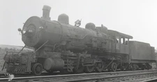 Vintage Black & White Train P&S Locomotive #211 Photo by Harold K. Vollrath