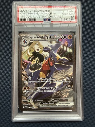 Cynthia's Garchomp ex 232/182 Sv10: Destined Rivals Holo
