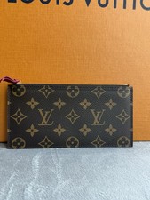 LOUIS VUITTON Felicie Pochette Insert Zip Coin Wallet Monogram