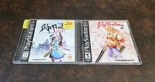 SaGa Frontier 1 & 2 Lot PS1 PlayStation 1 Complete w/ Manuals Used & Untested