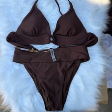 Berlook Blue Bikini with Black Trim 0001