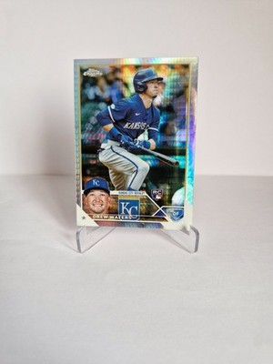 2023 Topps Chrome - #147 Draw Waters Kansas City Royals Prism Refractor RC
