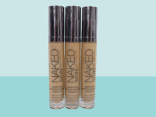 URBAN DECAY NAKED SKIN WEIGHTLESS CONCEALER MED LIGHT WARM 0.16 OZ NWOB LOT OF 3