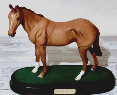 Royal Doulton Mr Frisk Rare Connoisseur Model Chestnut Matt Racehorse DA 190 Vgc
