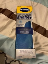 Dr. Scholl's 24 Hour Energy Multipurpose Insoles 1 Pair Womens Size 6-10 New