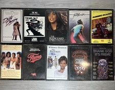 VTG Cassette Tape Lot 10 Albums Movie Soundtracks Ross Houston Jackson Loggins