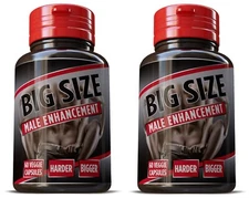 2 SET Male Enhancement Supplement Tongkat Tribulus Energy Pills 120 Capsules Men