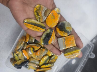 [WHOLESALE] NATURAL BUMBLE BEE JASPER GOOD QUALITY GENUINE STONE FREE FORM LOT