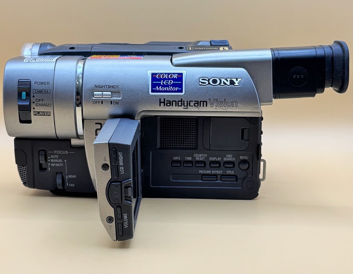 Sony Handycam CCD-TRV37 8mm Video Camcorder w/ NightShot – Tested
