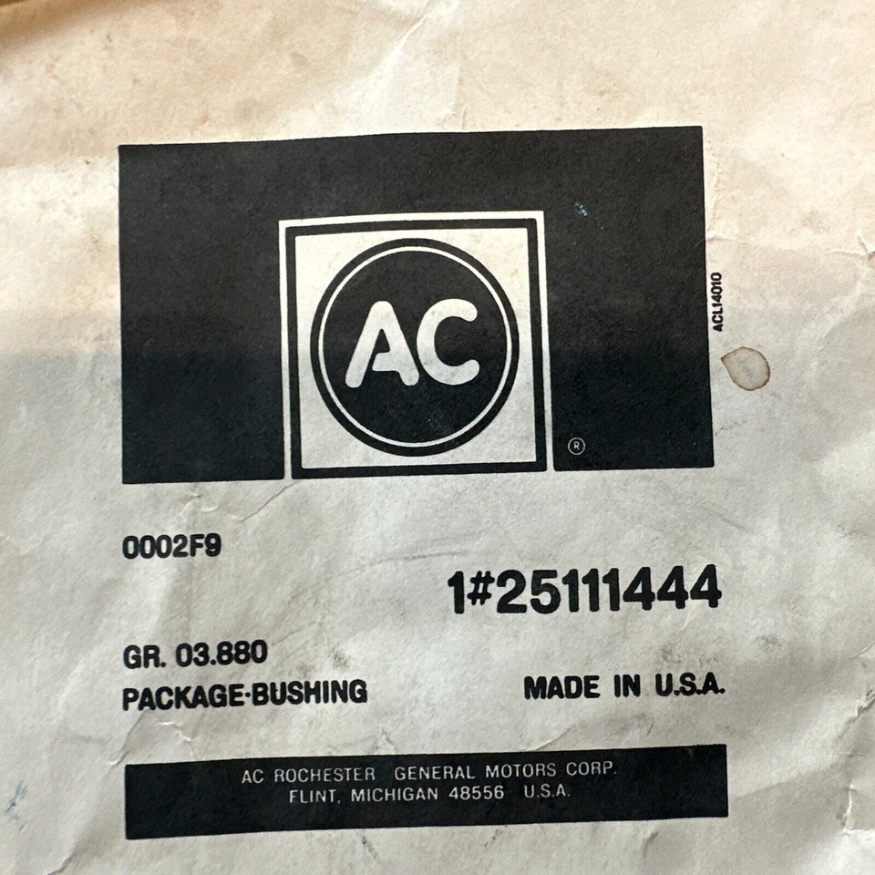 Buje servo fianza control velocidad crucero Oldsmobile 84-88 NOS 25111444 OEM Foto 3 de 4